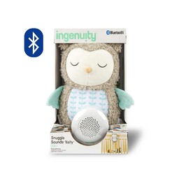 INGENUITY Muzyczna pluszowa zabawka z Bluetooth 0m+ PrzytulaSówka