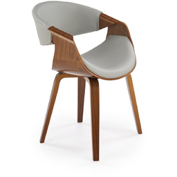 Krzesło k544 popielaty / orzechowy halmar