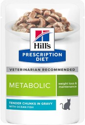 Hill s Prescription Diet Metabolic, ryby morskie -
