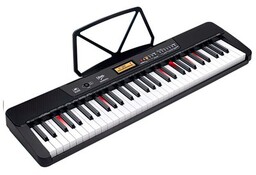 V-TONE Keyboard VK 200-61L Czarny Do 20 rat