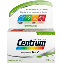 Centrum Witaminy i minerały dla dorosłych suplement diety
