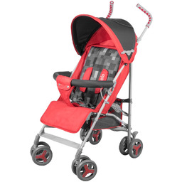 Lionelo, Elia, Wózek spacerowy, Czerwony, + folia przeciwdeszczowa