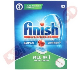 Tabletki do zmywarki FINISH ALL IN ONE POWERBALL