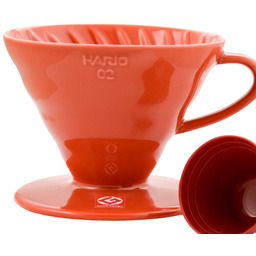 Ceramiczny Drip Hario V60-02 - Czerwony
