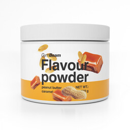 GymBeam Flavour powder 250 g karmelowe masło orzechowe