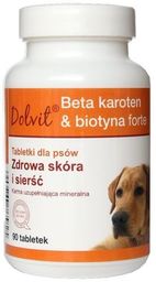 Dolvit Beta karoten & biotyna forte 90 tabletek