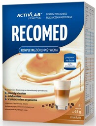 RecoMed Smak latte, 6 saszetek