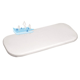 Babymatex Prześcieradło nieprzemakalne 35x75 z gumką białe Bamboo