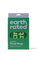 EARTH RATED Reklamówki Lawendowe 120 szt.