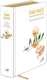 Biblia Edycja Świętego Pawła duża twarda złoto Pamiątka