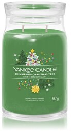 Yankee Candle Shimmering Christmas Tree Signature Jar Świeca