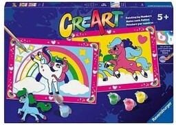 Ravensburger - Seria CreArt Junior: magiczne kucyki, malowanie