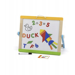 Viga 44545 Mała tablica dwustronna z akcesoriami