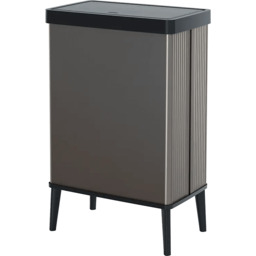 Kosz na śmieci Curver Verto wysoki 54L perłowy