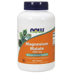 Magnesium Malate jabłczan magnezu 1000mg 180 tabletek