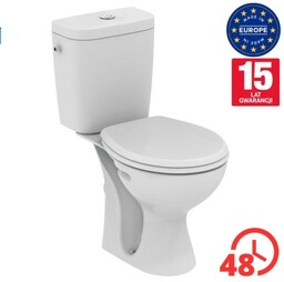 Kompakt WC 2,5/4,5 L odpływ poziomy + deska