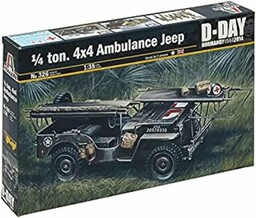 Italeri 510000326 - 1:35 1/4 ton 4X4 karetka