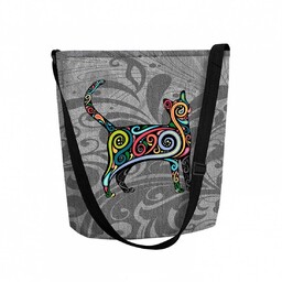 Sunlovers, Torba/listonoszka filcowa Funky, Kot Find Me, 32x25x10