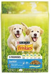 FRISKIES Karma dla psa 5 Promises Junior