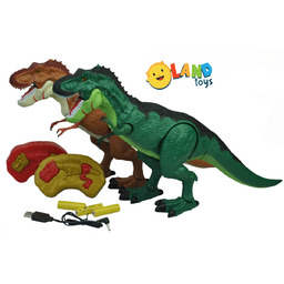 Lt237 Dinozaur Sterowany Rc Z Parą Ryczy Chodzi
