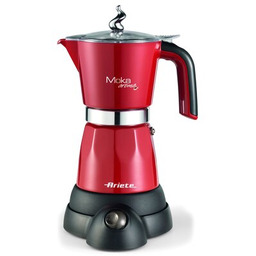 ARIETE Kawiarka Mokina Grande 1368/06 Czerwony 250 ml