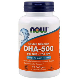DHA-500 kwasy omega-3 DHA 500mg / EPA 250mg