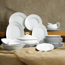 Serwis Obiadowy na 18 osób z Wazą 63el