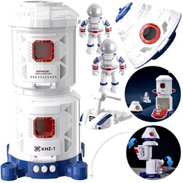 Stacja Kosmiczna Rakieta Prom Kosmiczny Kosmos 2x Kosmonauta