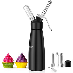 Syfon do bitej śmietany Newaner 500 ml aluminiowy