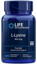 Life Extension, L-Lizyna, Suplement diety, 100 kaps.