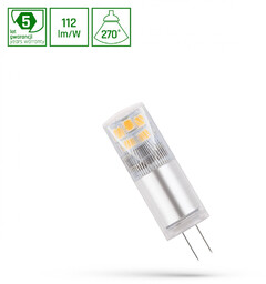 Żarówka LED G4 12V 2,5W Barwa Neutralna 5