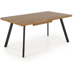 Stół rozkładany berlin orzech miodowy (160-220x90 cm) halmar