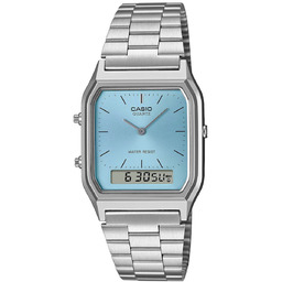 Zegarek Casio Vintage AQ-230A-2A1MQYES srebrny