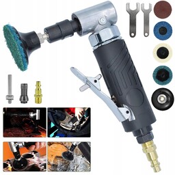 Mini Szlifierka Kątowa Sieciowa Polerka Precyzyjna Mocna Akcesoria