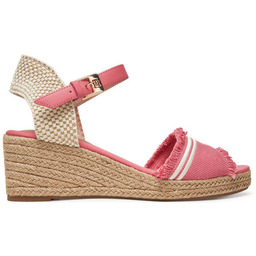 Espadryle Tommy Hilfiger Fringe Canvas Medium Wedge FW0FW08879