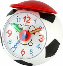 Smiling Children''s Alarm Clock Shaped Soccer Ball with