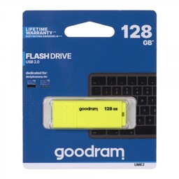 GoodRam Pendrive UME2 UME2-1280Y0R11 (128GB; USB 2.0; kolor