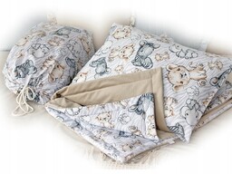 Dla Przedszkolaka koc Velvet 100x135 podusia worek