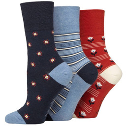 Gentle Grip 3 PARY Bezuciskowe skarpety damskie -