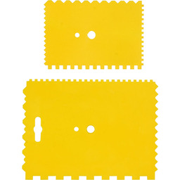 Vorel Pace plastikowe do kleju zębate 2szt 178x132mm