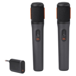 JBL PartyBox Wireless Mic Bezprzewodowy Czarny 2szt. Mikrofon
