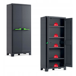 Keter Wysoka szafa gospodarcza Moby Regał garażowy 257105