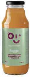 Beggs BIO Nektar winogrona & śliwka 4+, 300ml