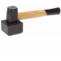 Młotek brukarski 1kg z nakładką gumową