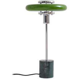 Lampa Stołowe Lindby, Branford, zielony, salon, metal, vintage