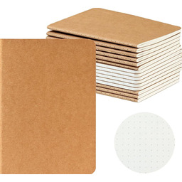 NOTATNIK A6 10X14CM ZESZYT KIESZONKOWY GRUBY PAPIER RETRO