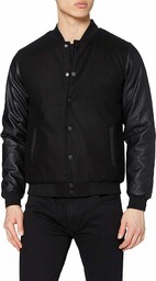 Urban Classics Męska kurtka Oldschool College, Blk/Blk, M