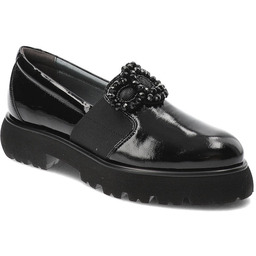 Armodo Czarne Mokasyny Eleganckie Buty Damskie