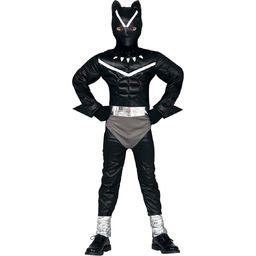 FIESTAS GUIRCA Kostium Czarnej Pantery dla dzieci Cosplay