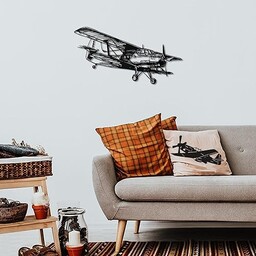 Stylowe, czarne dekoracyjne akcesoria ścienne, 39 x 74